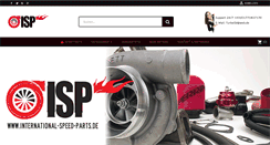 Desktop Screenshot of international-speed-parts.de
